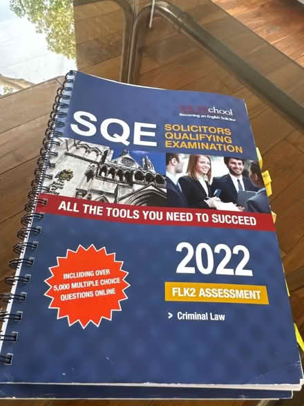 Photo of free SQE1 QLTS 2022 books (all subjects) (Se13au) #1