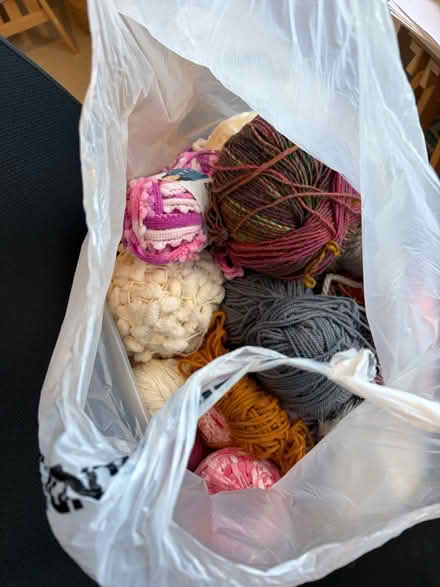 Photo of free Big bag of wool (Chalford GL6) #1