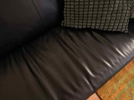 Photo of free Leather Look Sofa - Today (Dalston N16) #4