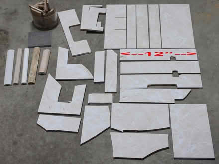 Photo of free Bos of Ceramic Tile Pieces (West Townsend) #1