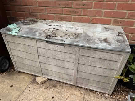 Photo of free Garden storage box (plastic) (Hampden Park BN22) #2