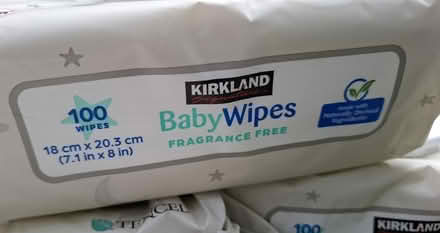Photo of free 8 x packs of fragrance free baby wipes (Boughton Monchelsea ME17) #2
