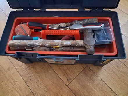 Photo of free Tool box and some tools (Town Centre SG5) #1