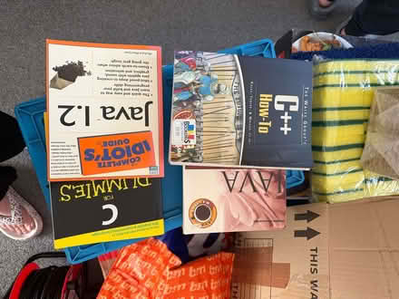 Photo of free Computer programming books etc (Orrell Mount L30) #1