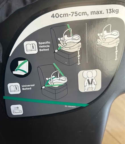 Photo of free Joie Newborn car seat (MK42) #3