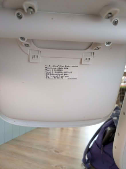 Photo of free Oxo seedling high chair (Reydon IP18) #2