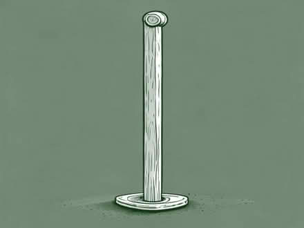 Photo of Metal or wooden pole for an Aunt Sally game stand (Peachcroft OX14) #1
