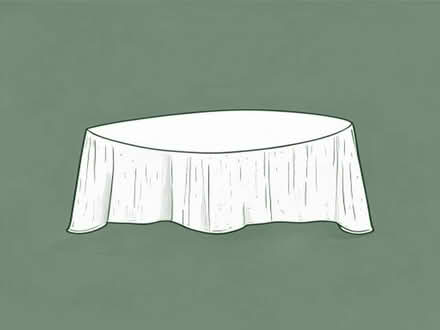 Photo of large table cloth cotton (Isleworth TW7) #1