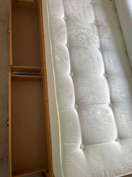 Photo of free Wooden Double Bed with Drawers (Potters Bar EN6) #3