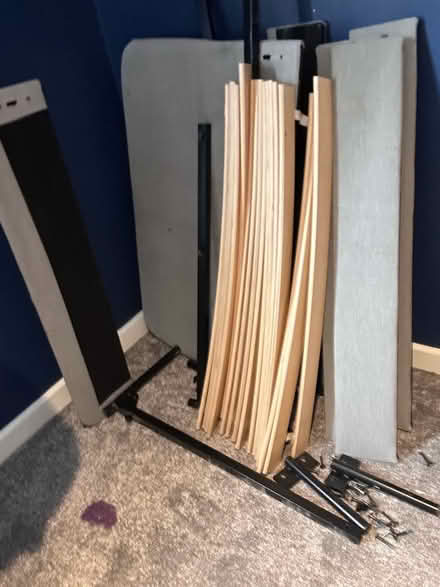 Photo of free Fully dismantled Single Bed (BA10 0AF) #1