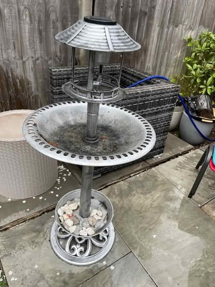 Photo of free Two child’s chairs. Toddlers rocking horse. Bird bath (Merry Hill WD23) #3