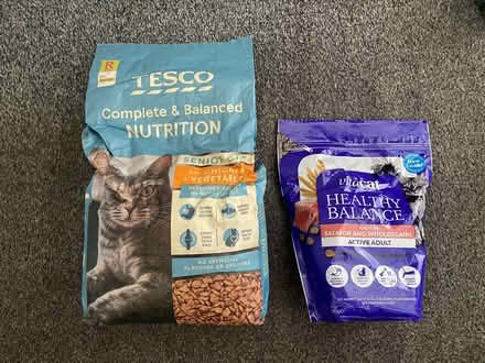Photo of free 2 bags of dry cat food (Woodseats S8) #1