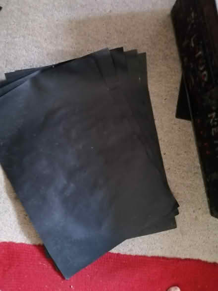 Photo of free Black A2 sheets of card; A4 folders & wallets (Eastfield PE1) #1