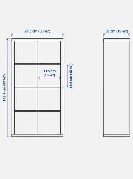 Photo of free IKEA KALLAX shelving unit (Battlefield, Glasgow) #3