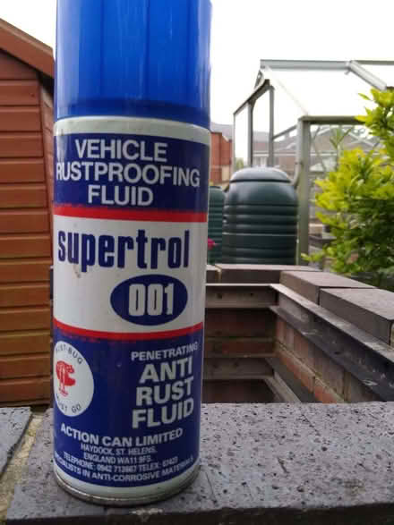 Photo of free Vehicle rustproofing spray (California DE22) #1