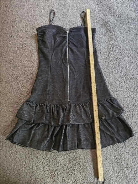 Photo of free Dark Ruffle Dress Juniors Large (West 7th) #1