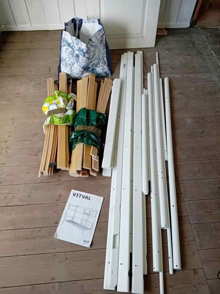 Photo of free Ikea Vitval bunk beds, white metal (Selsey) #2