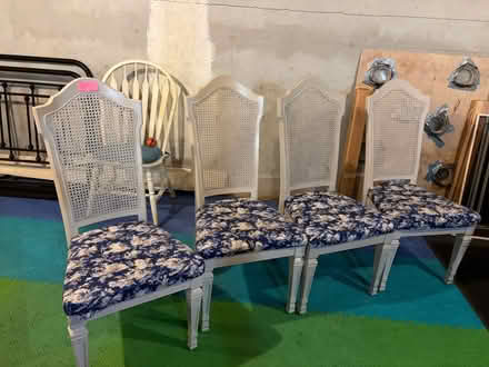 Photo of free 4 Dining chairs (Yardley) #2