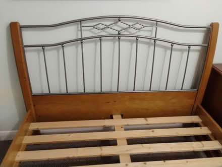 Photo of free Solid Pine double bed (WA166PT) #1