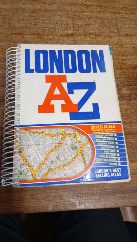 Photo of free London AZ road map (Maidenhead SL6) #1