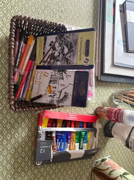 Photo of free Art supplies bundle (Trehafod CF37) #1