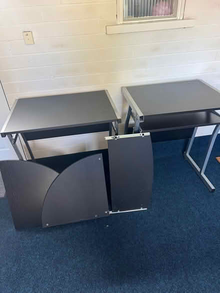 Photo of free two desks and extra corner piece (Platt Bridge WN2) #1