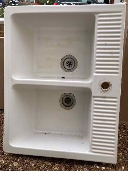 Photo of free Double ceramic sink (Manor Gardens) #1