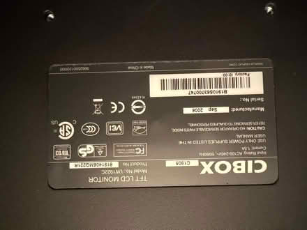 Photo of free 19” LCD Monitor (Merry Hill WD23) #3