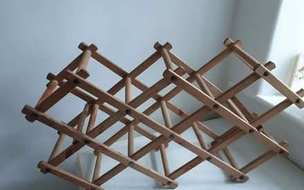 Photo of free Wooden wine rack (Grayrigg LA8) #1