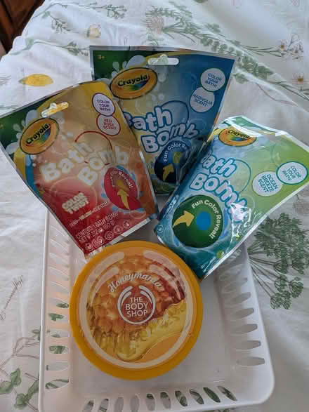Photo of free Scented bath bombs and lotion (Medford) #1