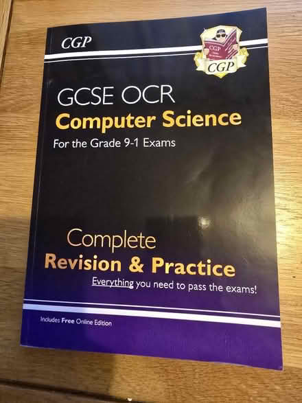 Photo of free GCSE OCR Computer Science (New Longton PR4 4) #1