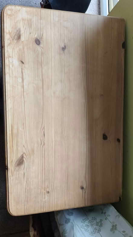 Photo of free TV unit solid pine (Wessex Road SN14) #3