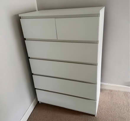 Photo of free White IKEA Chest Drawers (Knutsford WA16) #1