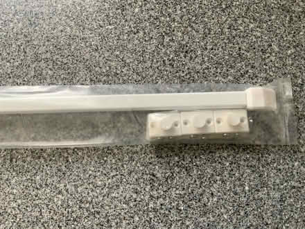 Photo of free New,unused net curtain rod with attachments (Westbrook WA5) #2