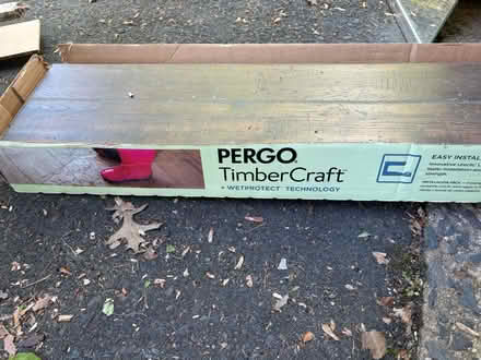 Photo of free Partial box Pergo laminate flooring (Yardley) #1