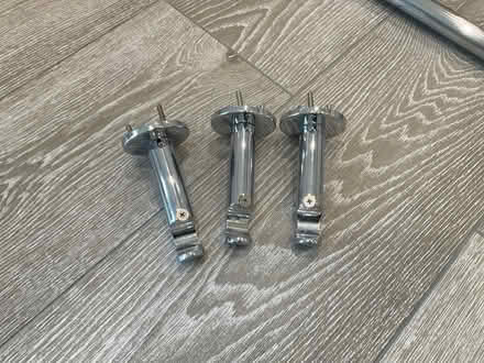 Photo of free Silver Metal Curtain Pole (Merrow GU1) #3