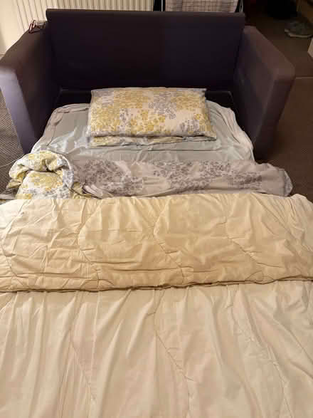 Photo of free Sofa Bed. 2 seated. Small size (Streatham Park SW16) #2