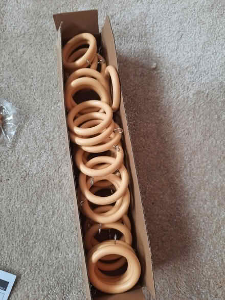 Photo of free 60x curtain rings (Chalgrove, OX44) #1