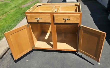 Photo of free Merillat 36" base cabinet (Barrington (Rt 14 & Rt 59)) #3