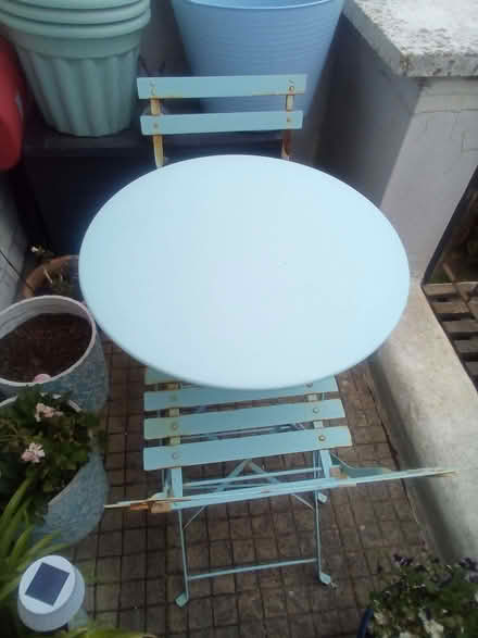 Photo of free Folding outdoor bistro set (Old Town TN40) #1