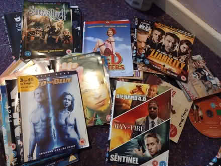 Photo of free 41 DVDs. Some are classic (Collyhurst M40) #1