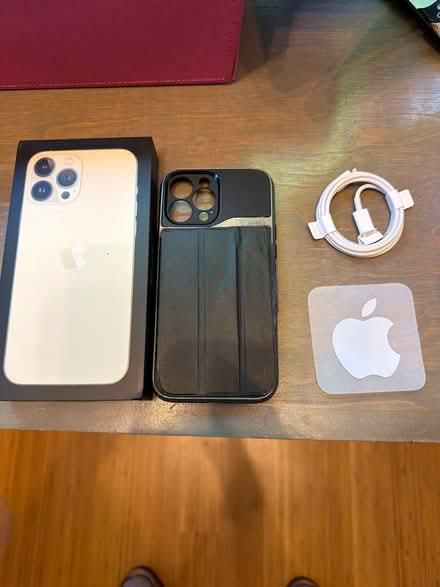 Photo of free iPhone 13 Pro Max items (Derbyshire Dr & Robindell Way) #1