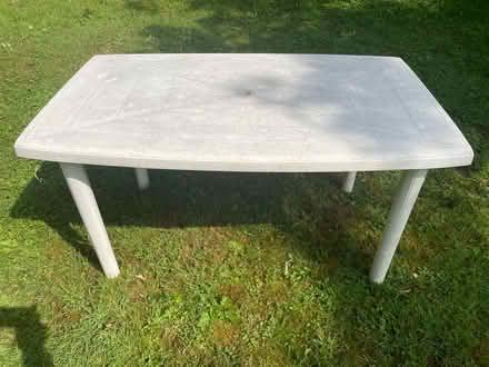 Photo of free Garden table (Monmouth) #1
