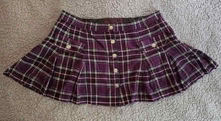 Photo of free Purple Plaid Miniskirt Medium (West 7th) #1