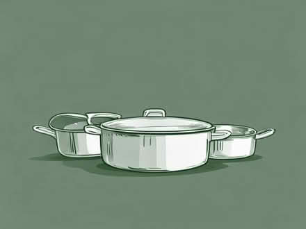 Photo of free Stainless steel pots and pans (West Blatchington BN3) #1