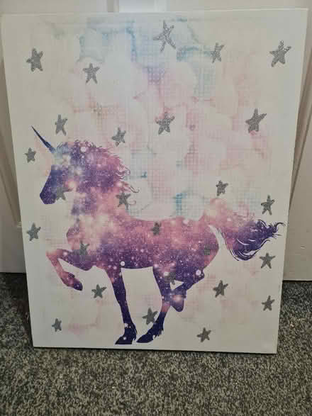 Photo of free Unicorn canvas picture (Barton OX3) #1