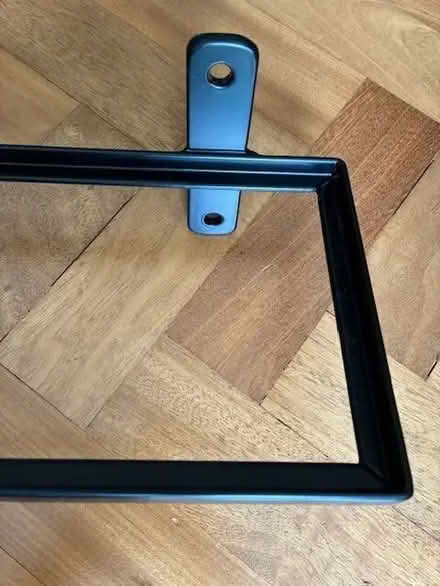 Photo of free Metal & glass shelves (906 mm x 160 mm) x 2 (The Cedars Estate WD3) #2