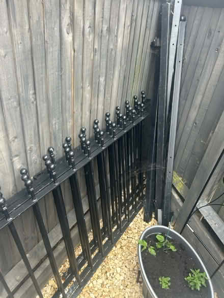 Photo of free Metal railing fence (OX14 Sutton Courtney) #1