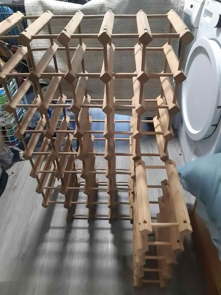 Photo of free 2 Wooden wine racks that fit well (Edinburgh EH17) #2
