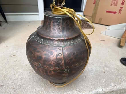 Photo of free Lamp base (Kentlands, Gaithersburg) #1